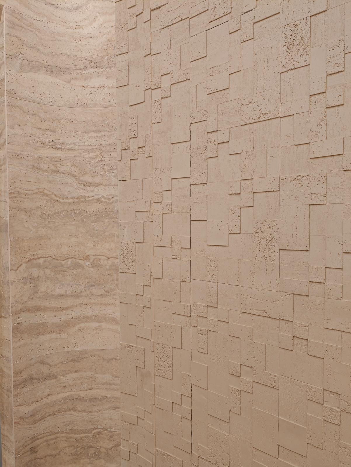 square stone texture pattern wall