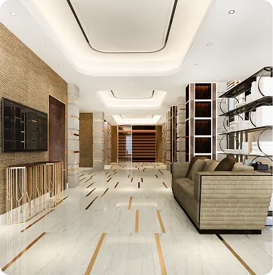 Marble Polishing & Surface Care - Modern Luxury Hotel Reception & Meeting Lounge
